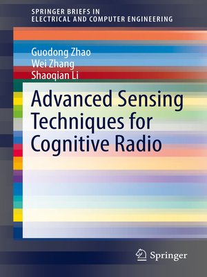 cover image of Advanced Sensing Techniques for Cognitive Radio